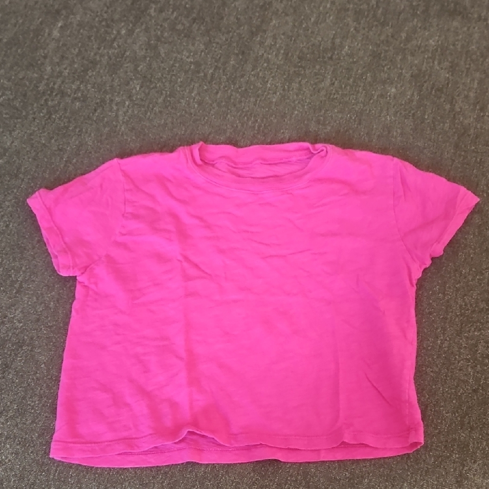 Katie J NYC Pink Short Sleeve Tee